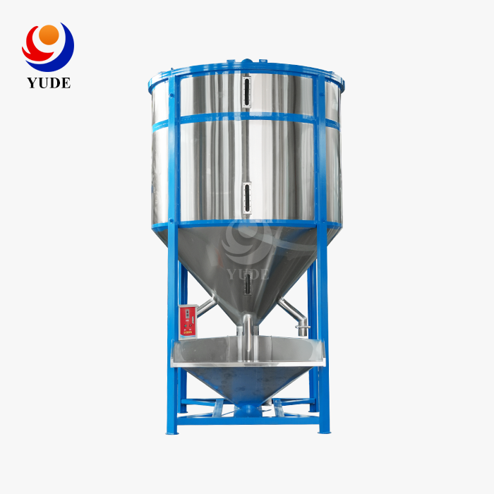Vertical Colored Particle Mixer with Drying Function